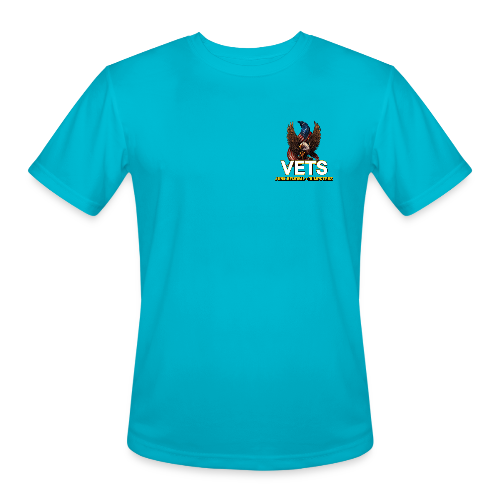 VETS Atlanta Performance T - turquoise