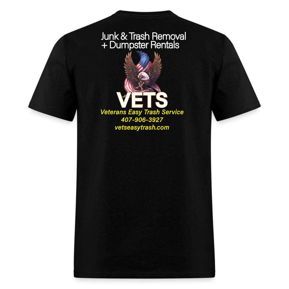 VETS Orlando Cotton T-Shirt - black