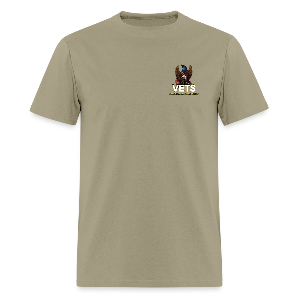 VETS Columbia Cotton T-Shirt - khaki