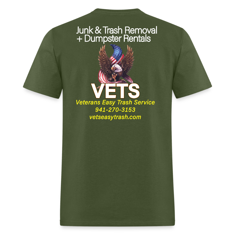 VETS FT Myers Cotton T-Shirt - military green