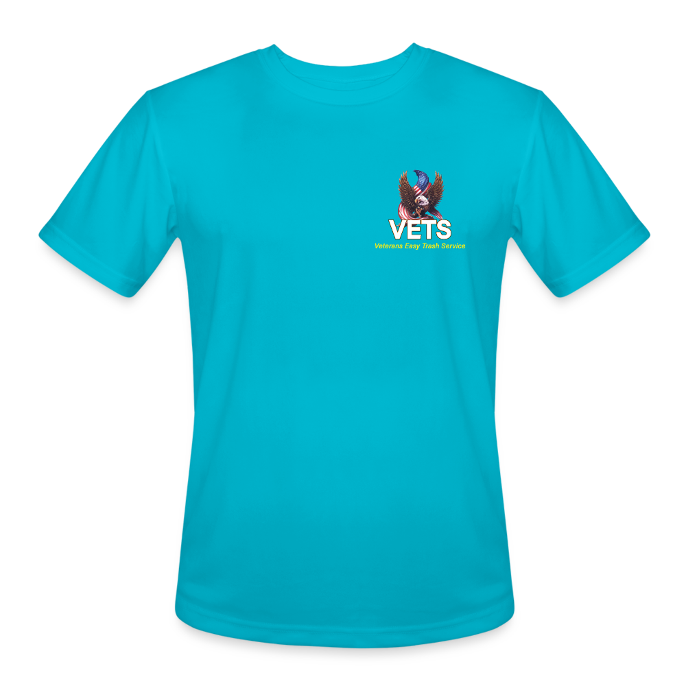 VETS Jacksonville FL Performance T - turquoise