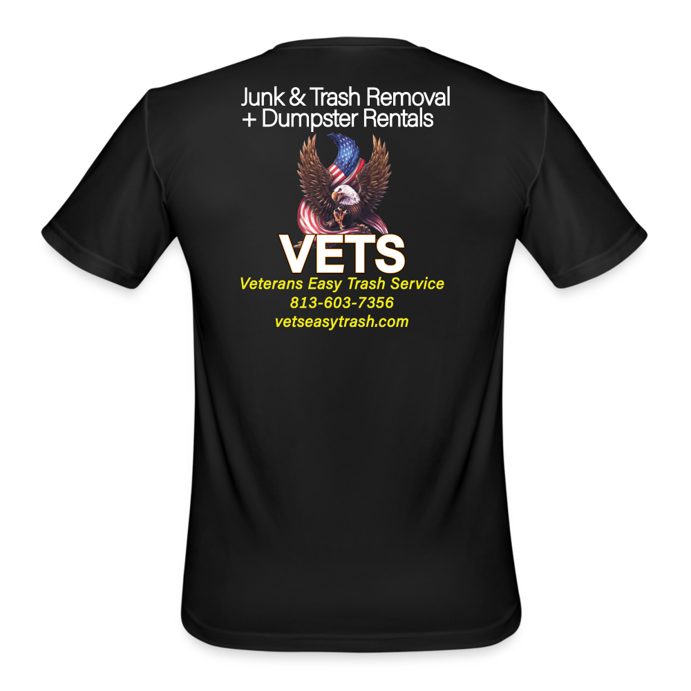VETS Tampa Performance T - black