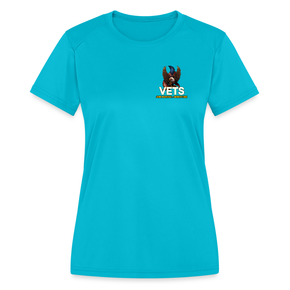 VETS Knoxville Women's Performance T - turquoise