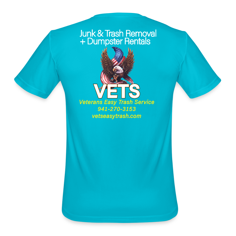 VETS FT Myers Performance T - turquoise