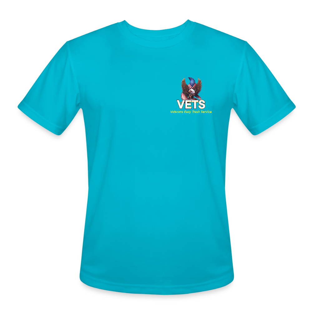 VETS Houston Performance T - turquoise