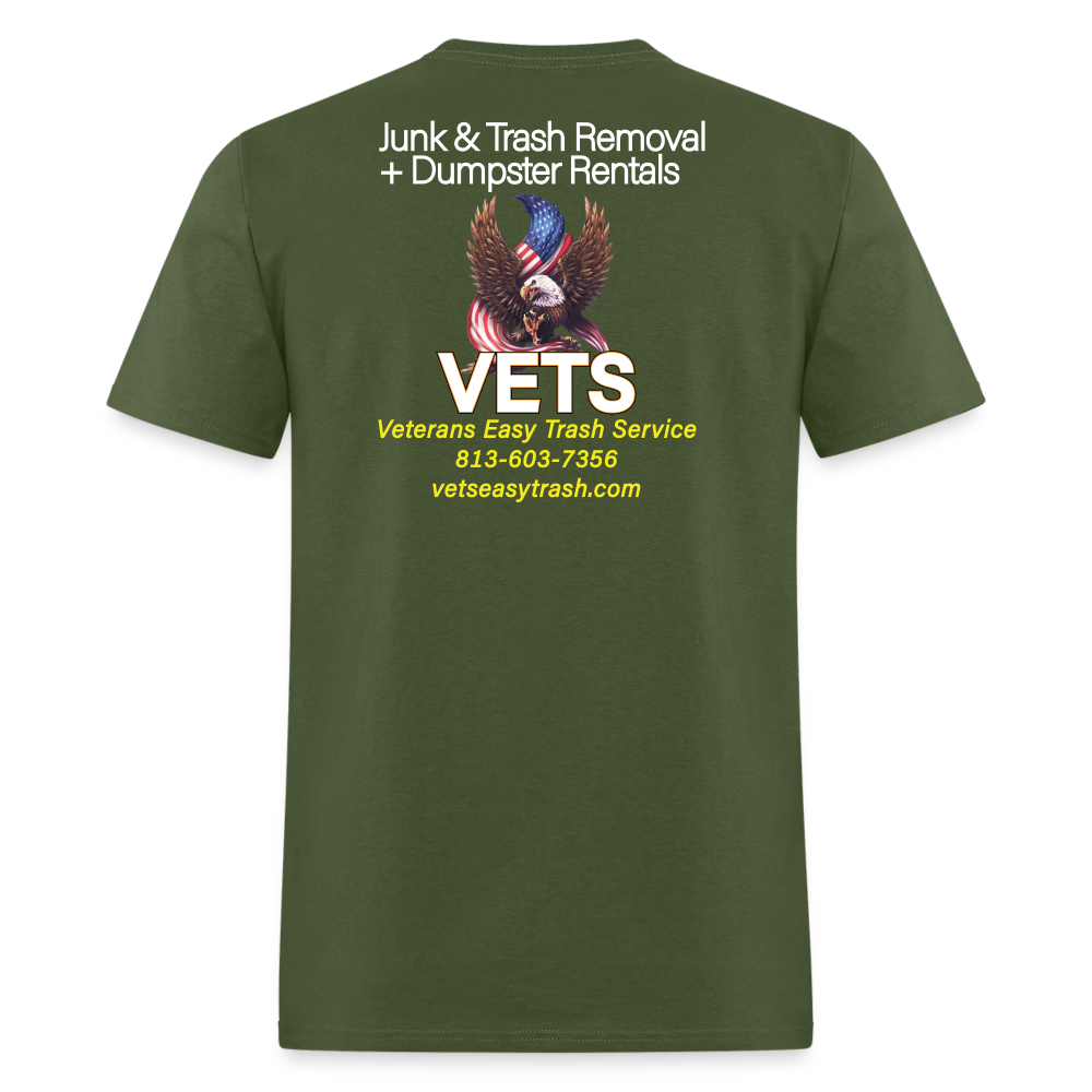 VETS Tampa Cotton T-Shirt - military green