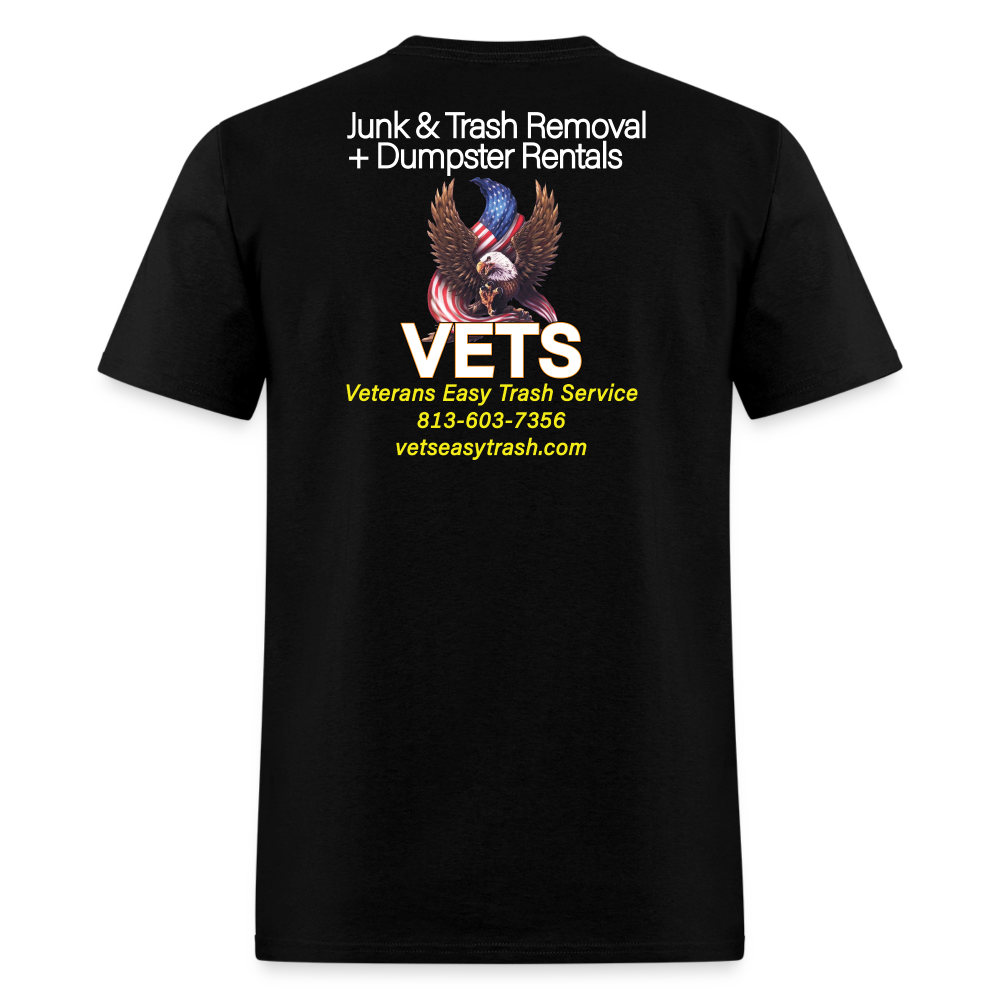 VETS Tampa Cotton T-Shirt - black