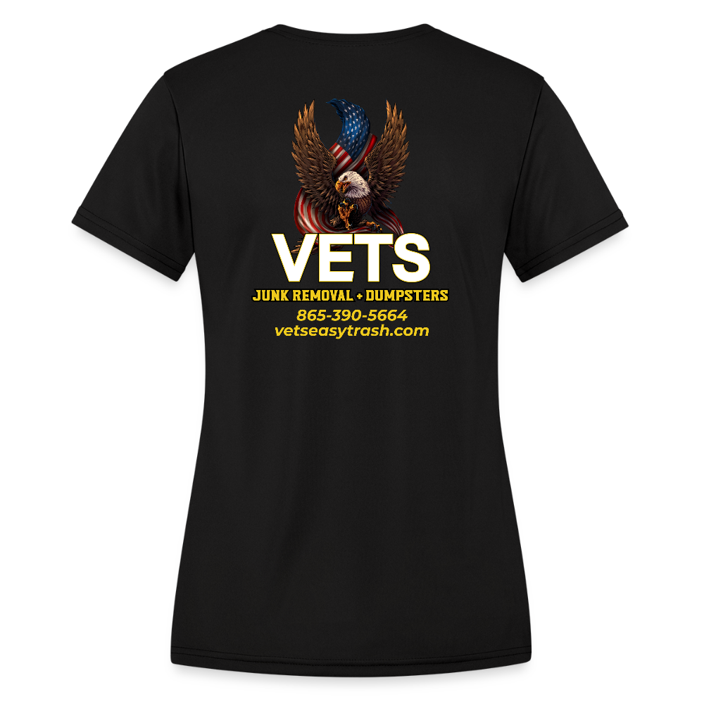 VETS Knoxville Women's Performance T - black