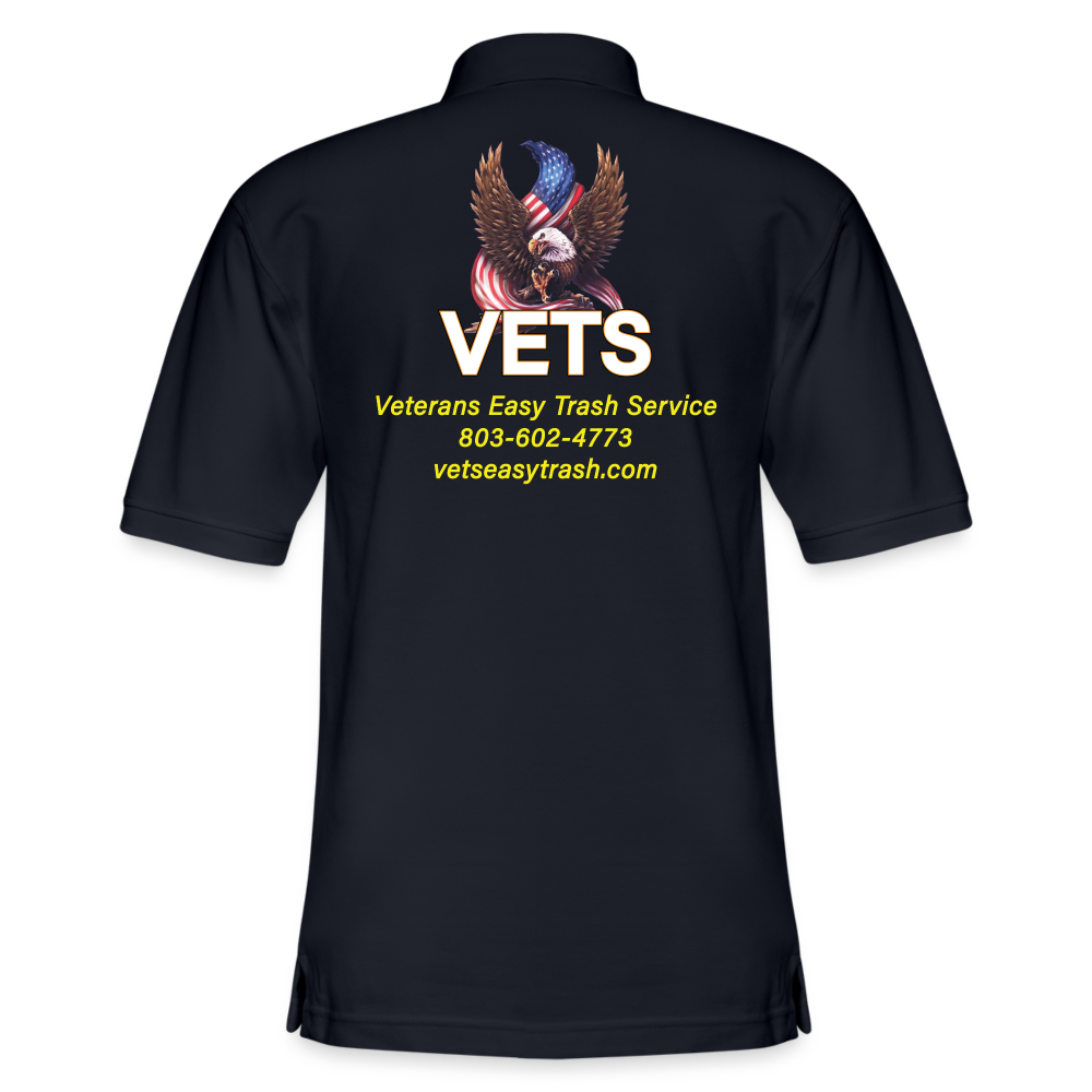 VETS Columbia Polo Shirt - midnight navy