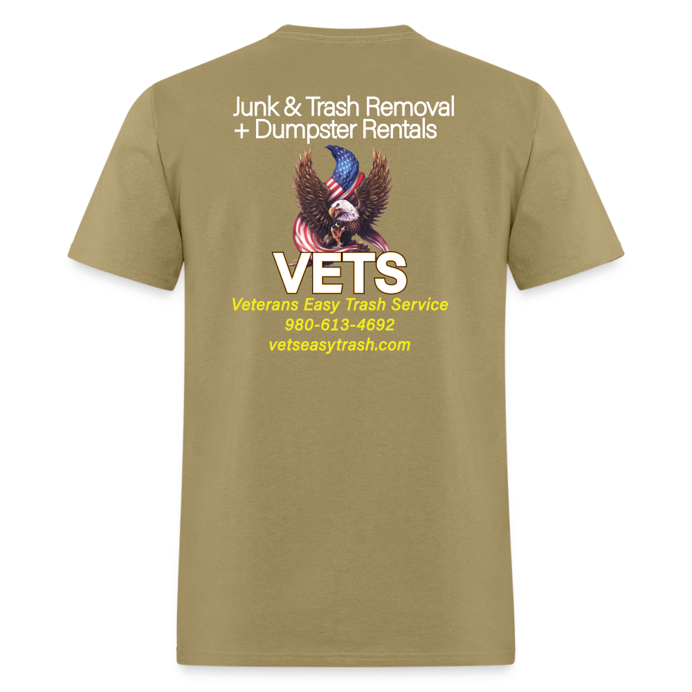 VETS Charlotte Company T-Shirt - khaki
