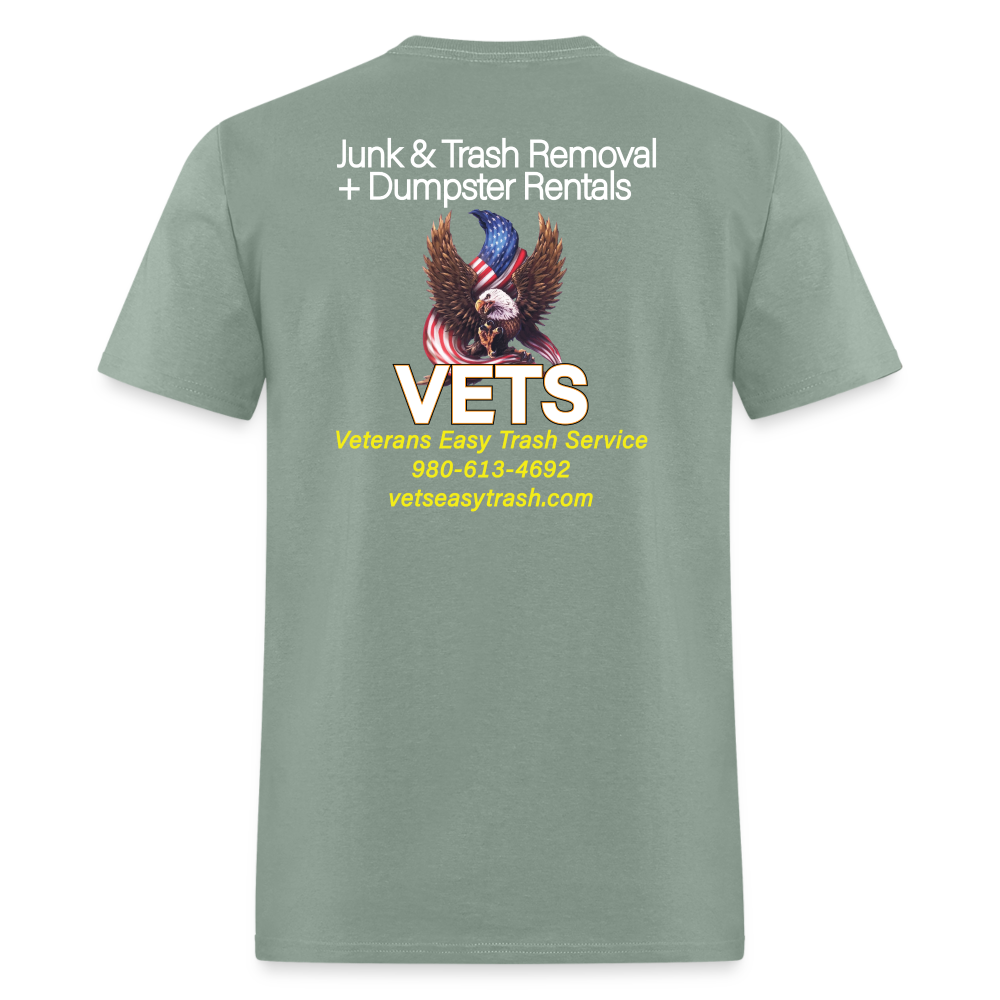VETS Charlotte Company T-Shirt - sage