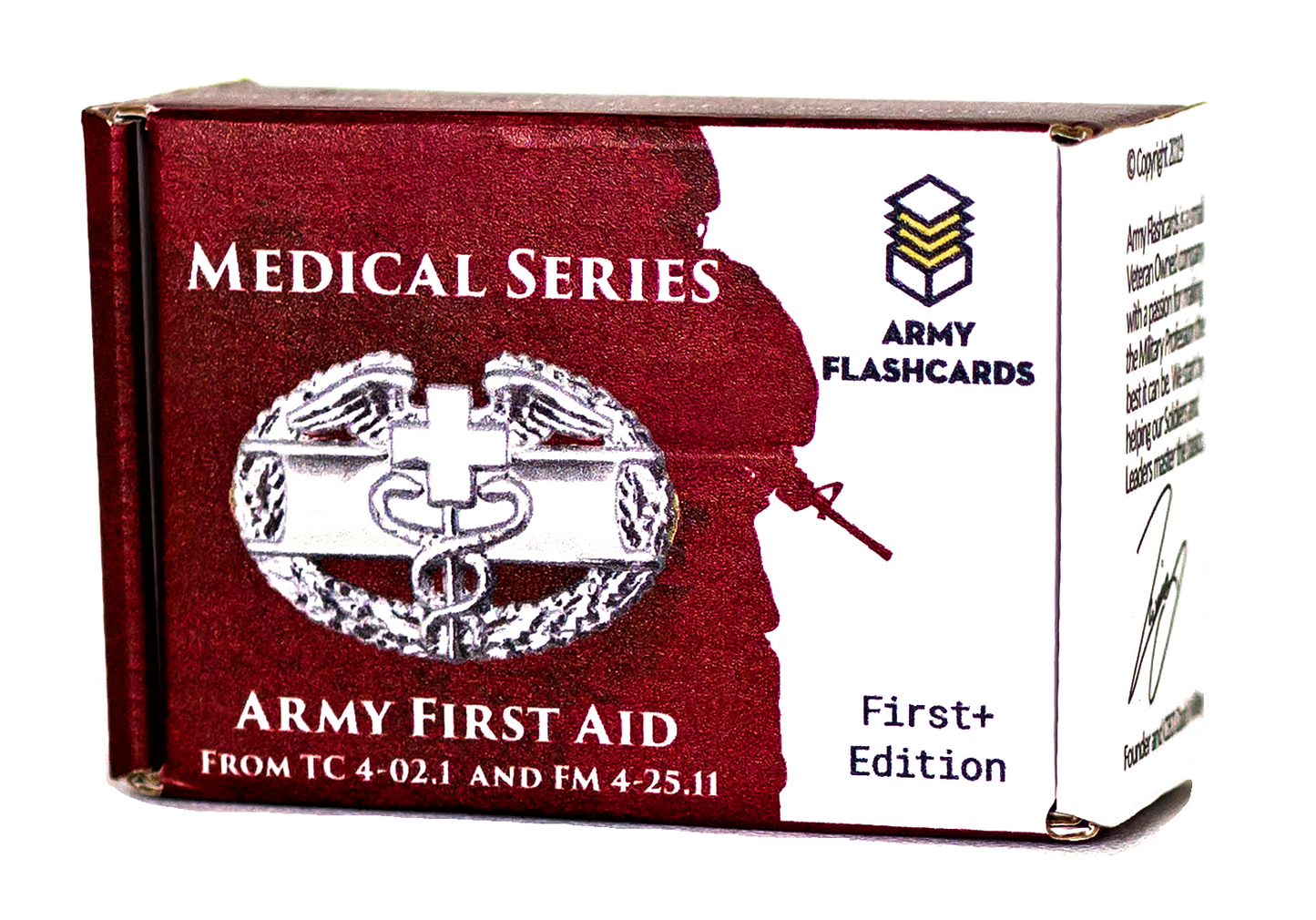 Medical Series: Army First-Aid | TC 4-02.1 and FM 4-25.11 | Army Flashcards
