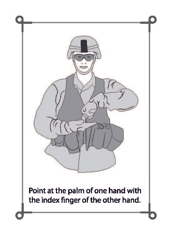 Military Hand and Arm Signals Flashcards | TC 3-21.60