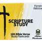 Agape Flashcards Scripture Study
