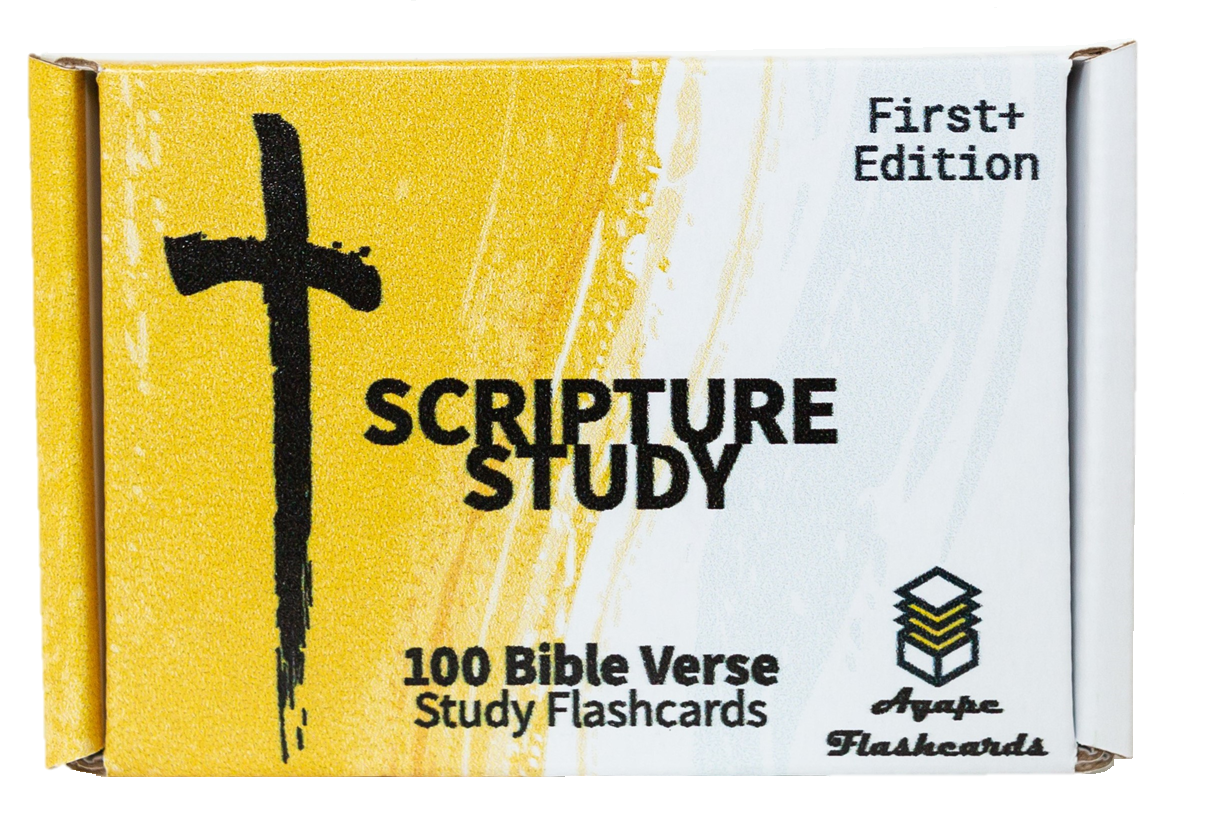 Agape Flashcards Scripture Study