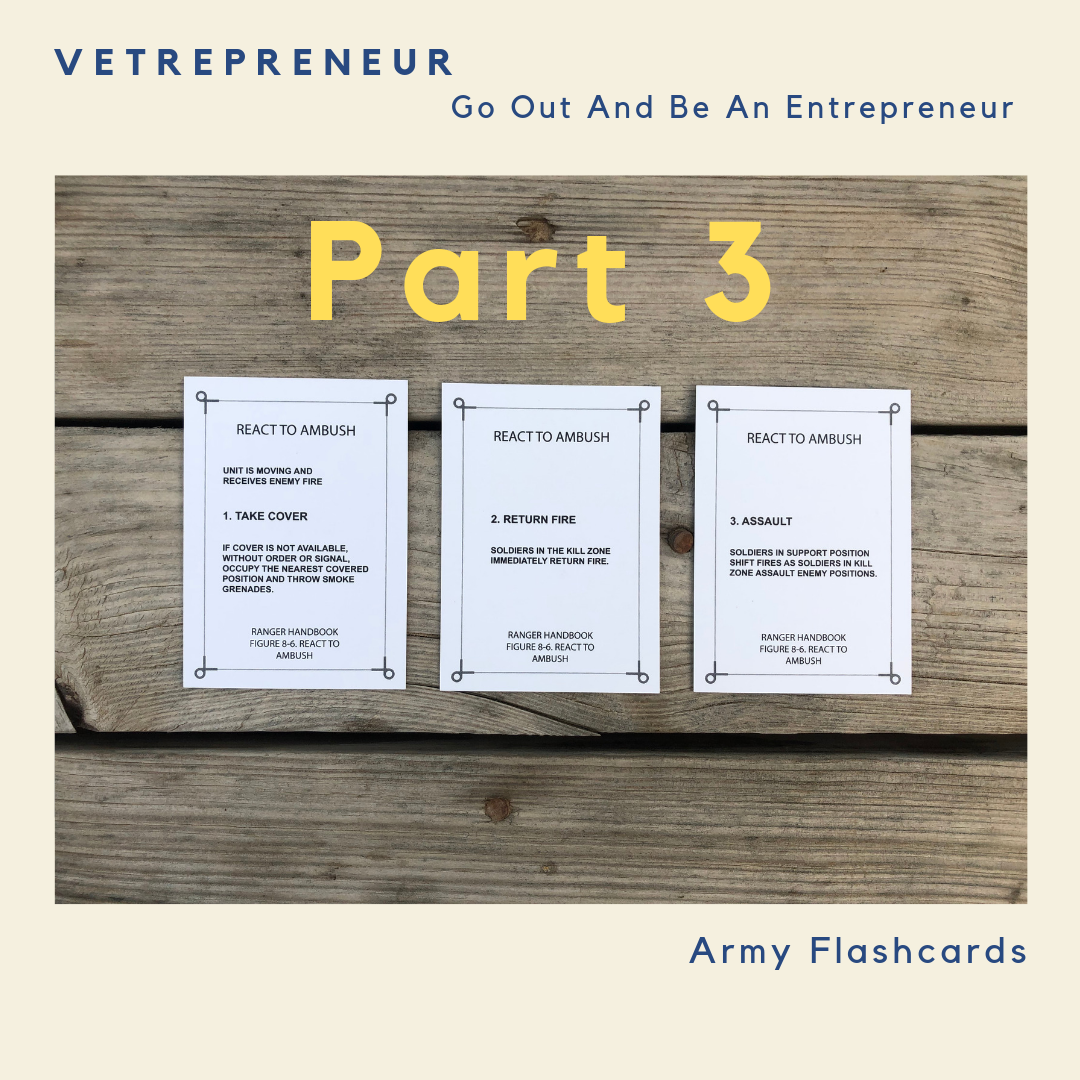 Vetrepreneur: Go Out And Be An Entrepreneur Part 3