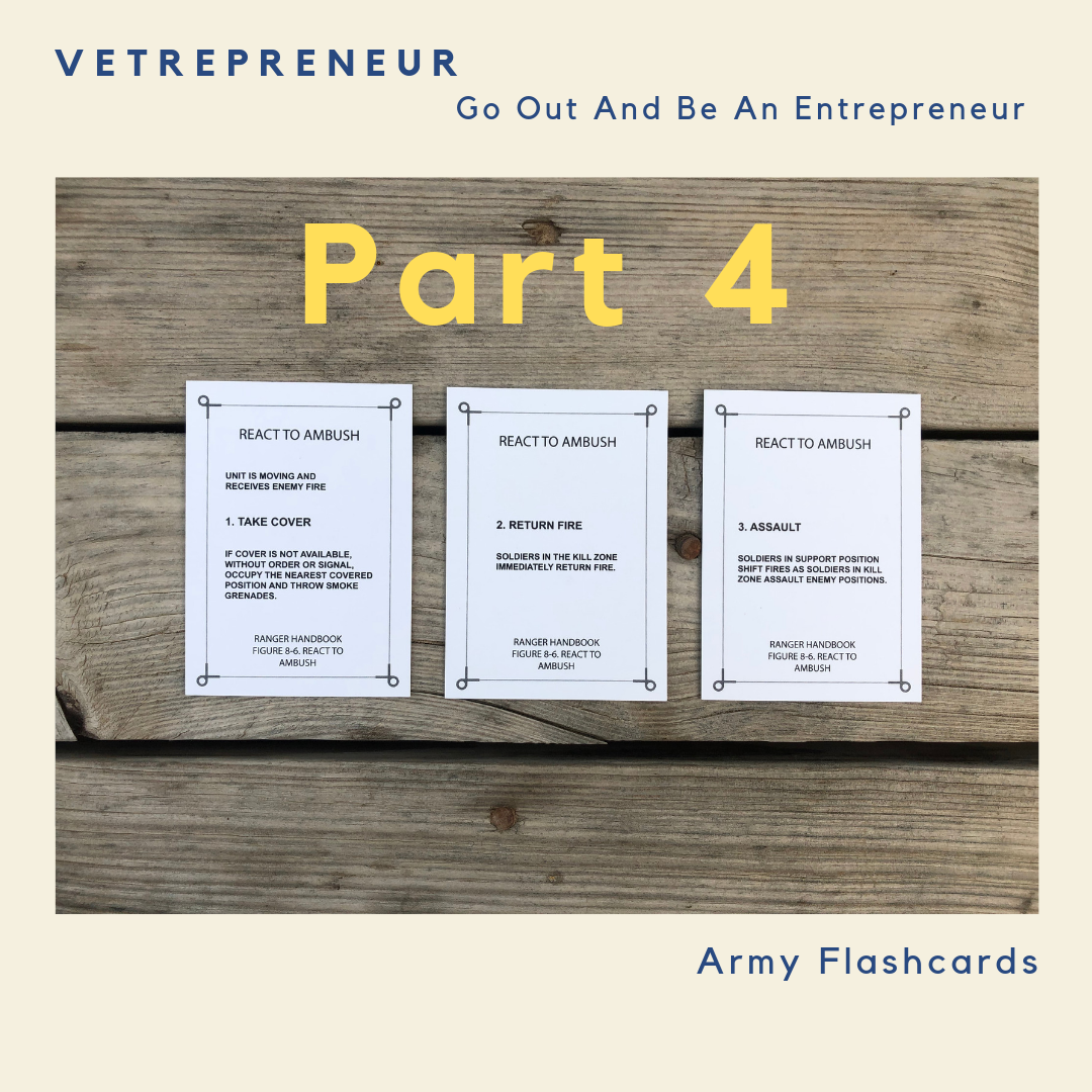 Vetrepreneur: Go Out And Be An Entrepreneur Part 4