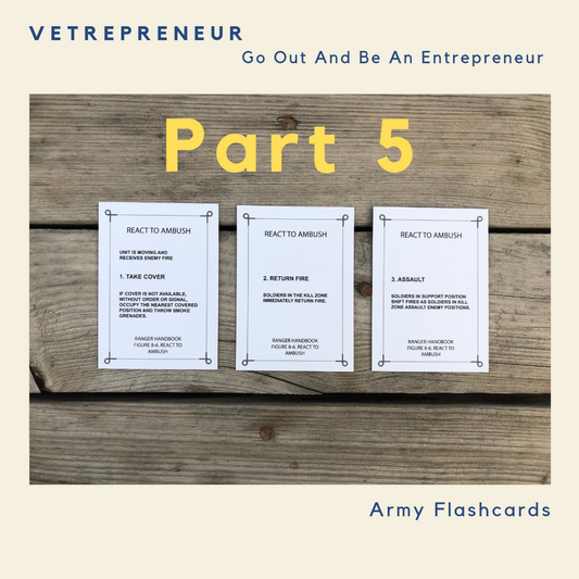 Vetrepreneur: Go Out And Be An Entrepreneur Part 5