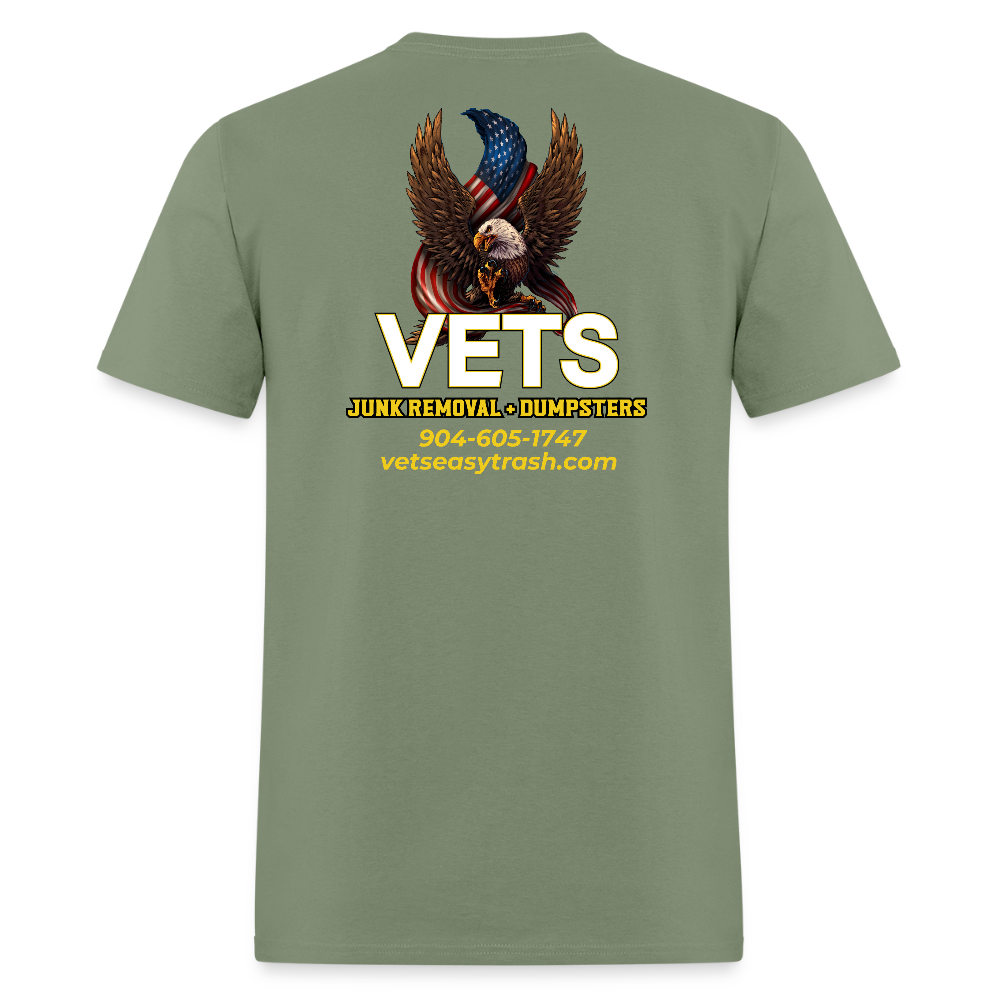 VETS Jacksonville FL Cotton T-Shirt - military green