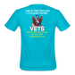 VETS Houston Performance T - turquoise
