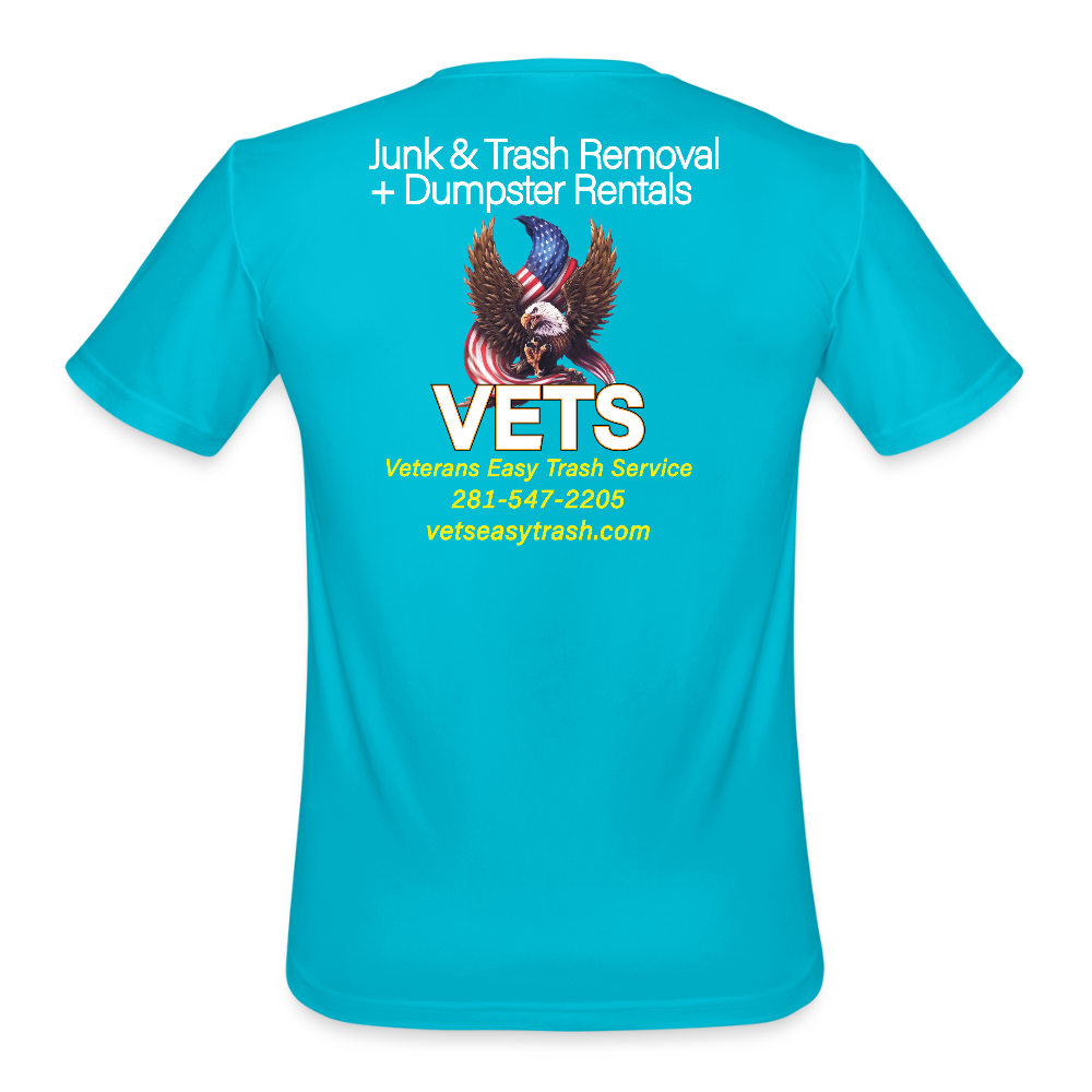 VETS Houston Performance T - turquoise