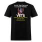 VETS Jacksonville FL Cotton T-Shirt - black