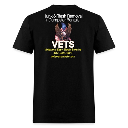 VETS Orlando Cotton T-Shirt - black