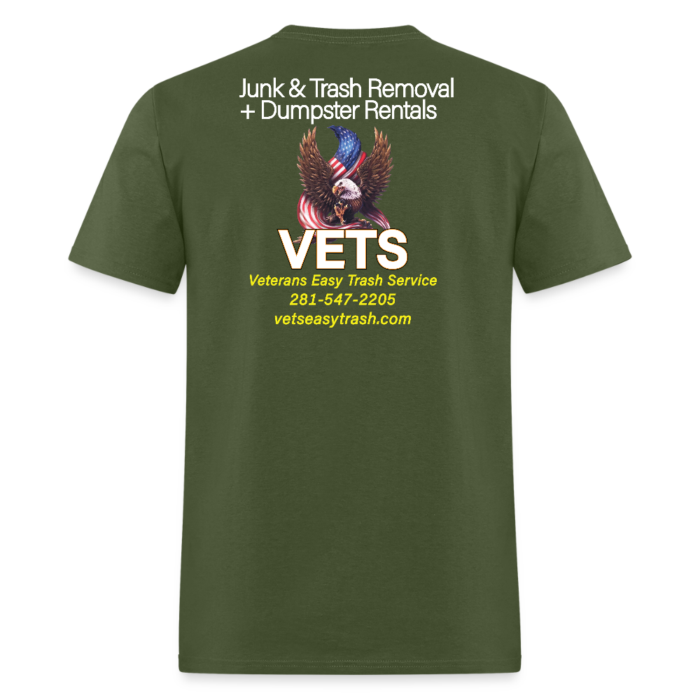 VETS Houston Cotton T-Shirt - military green