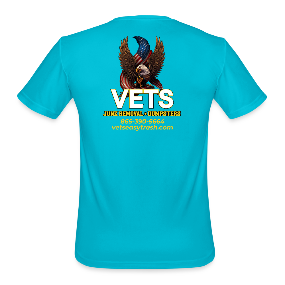 VETS Knoxville Performance T - turquoise