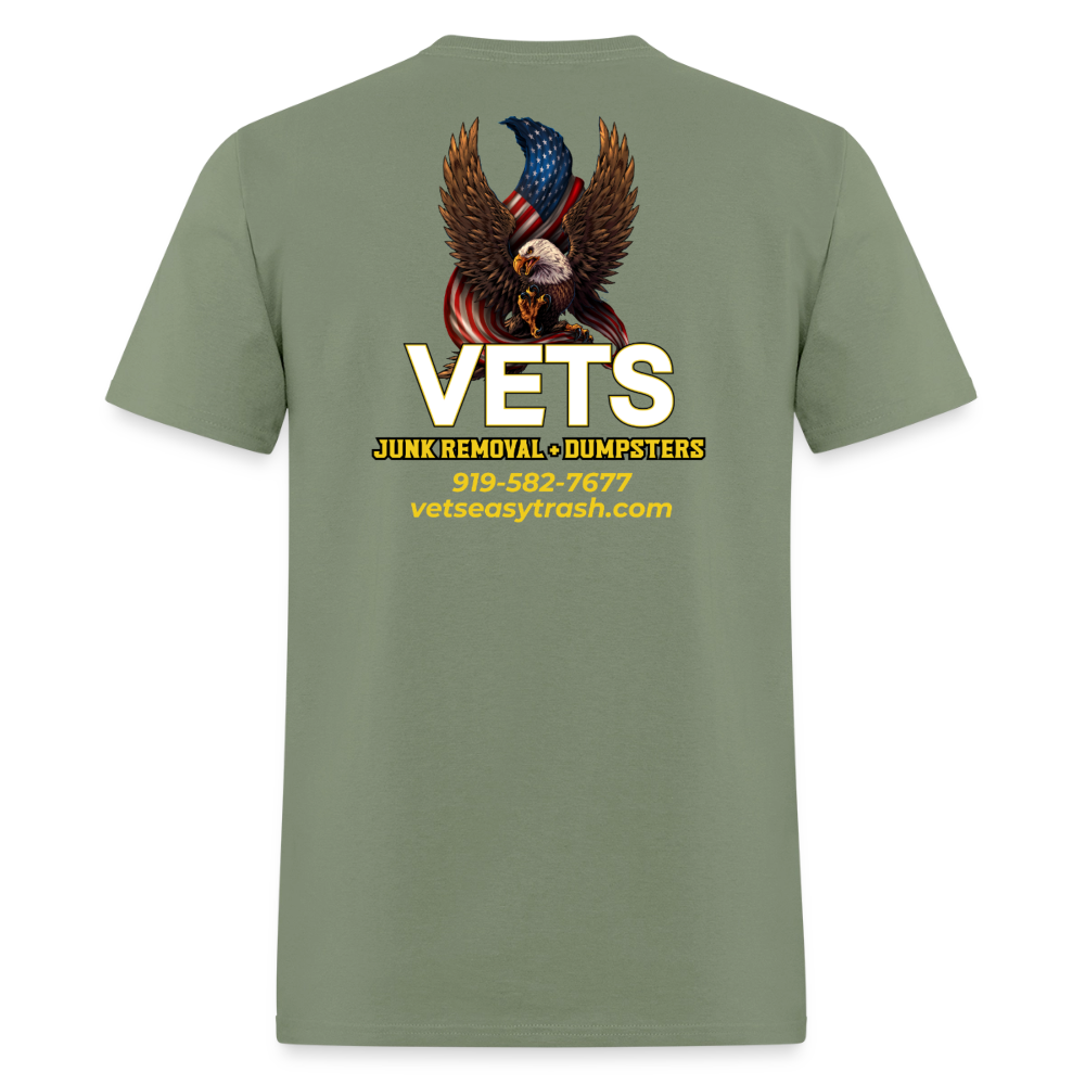 VETS Raleigh Cotton T-Shirt - military green