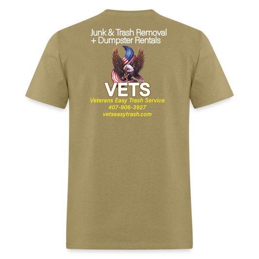 VETS Orlando Cotton T-Shirt - khaki