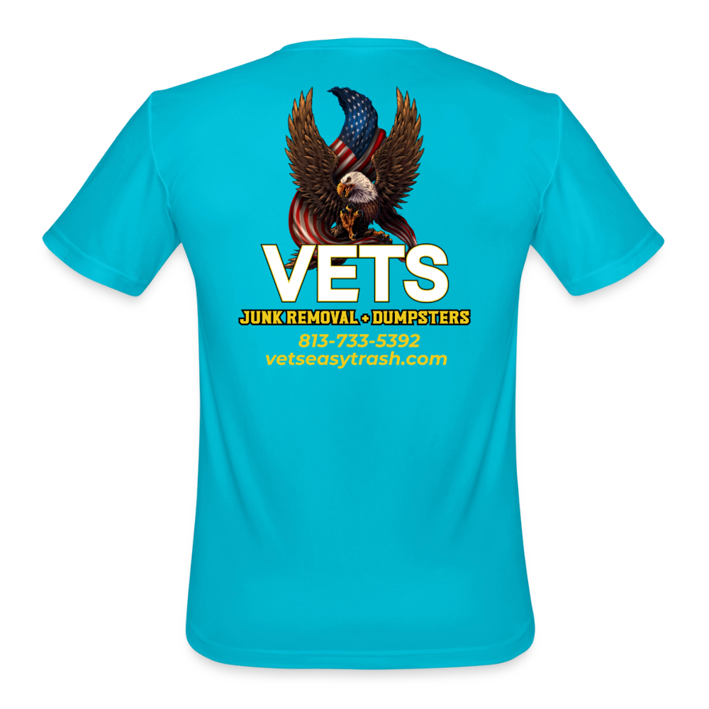 VETS Tampa Performance T - turquoise