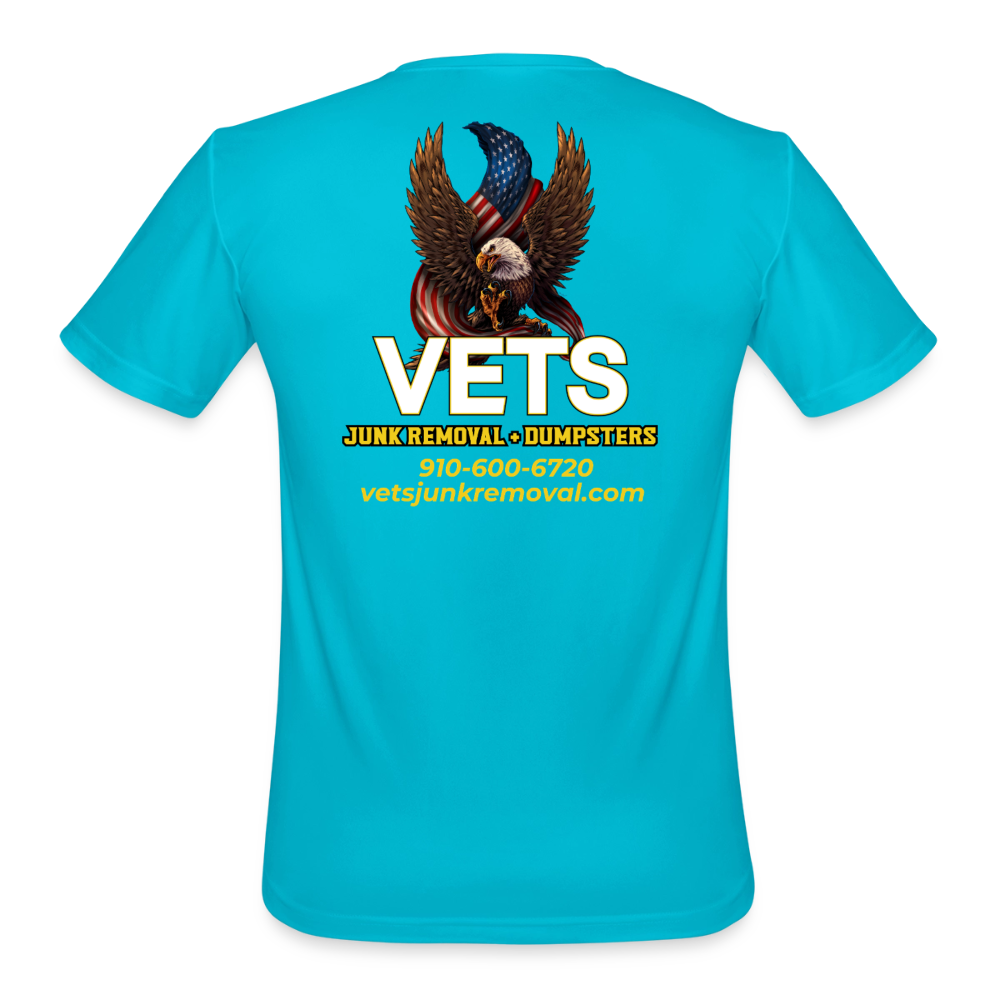 VETS Fayetteville Performance T - turquoise