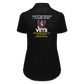 VETS Houston Womens Sports Polo - black