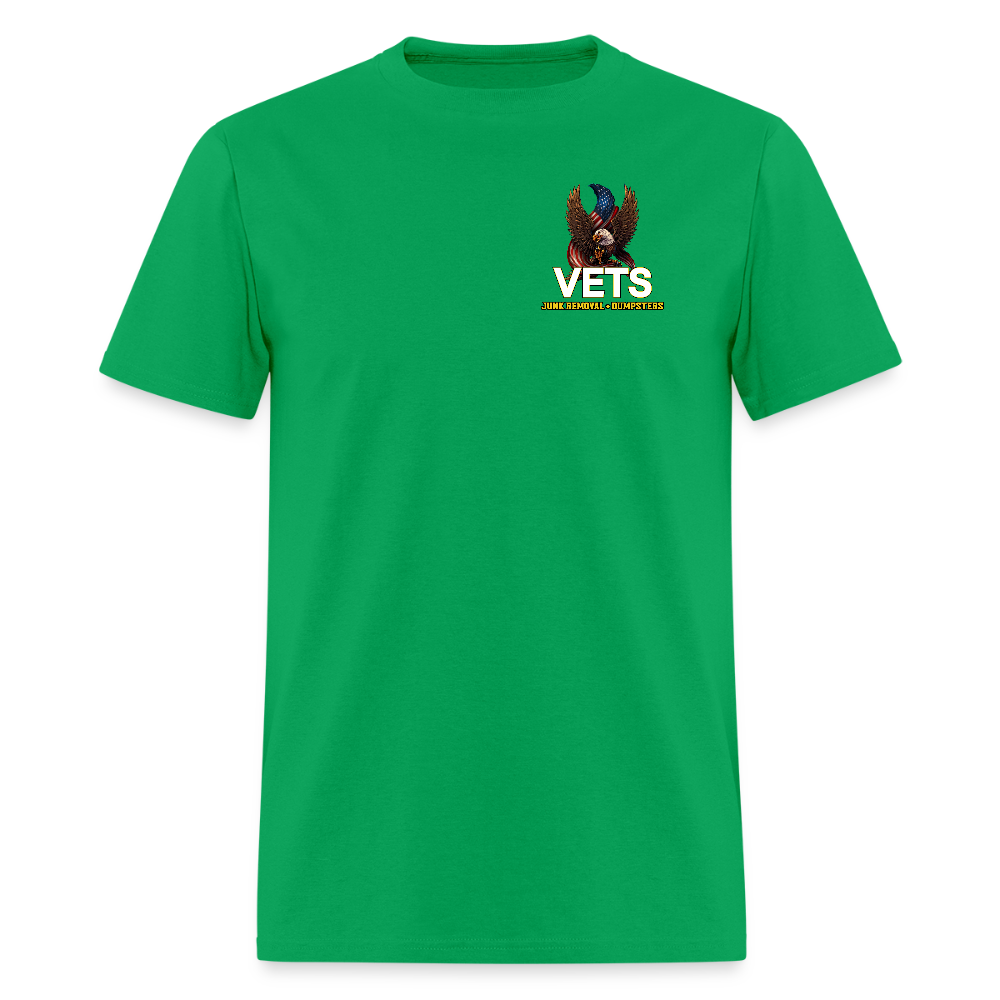 VETS Jacksonville FL Cotton T-Shirt - bright green