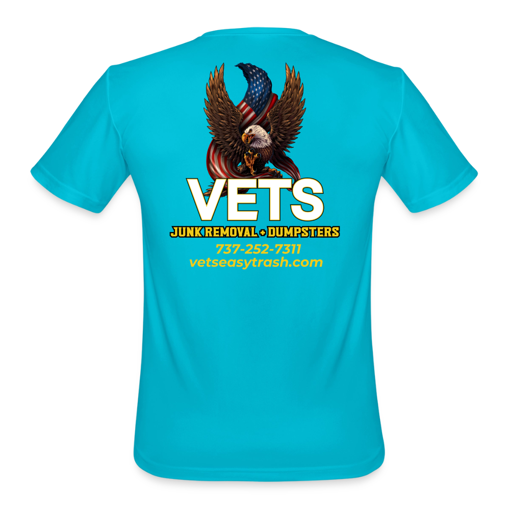 VETS Austin Performance T - turquoise