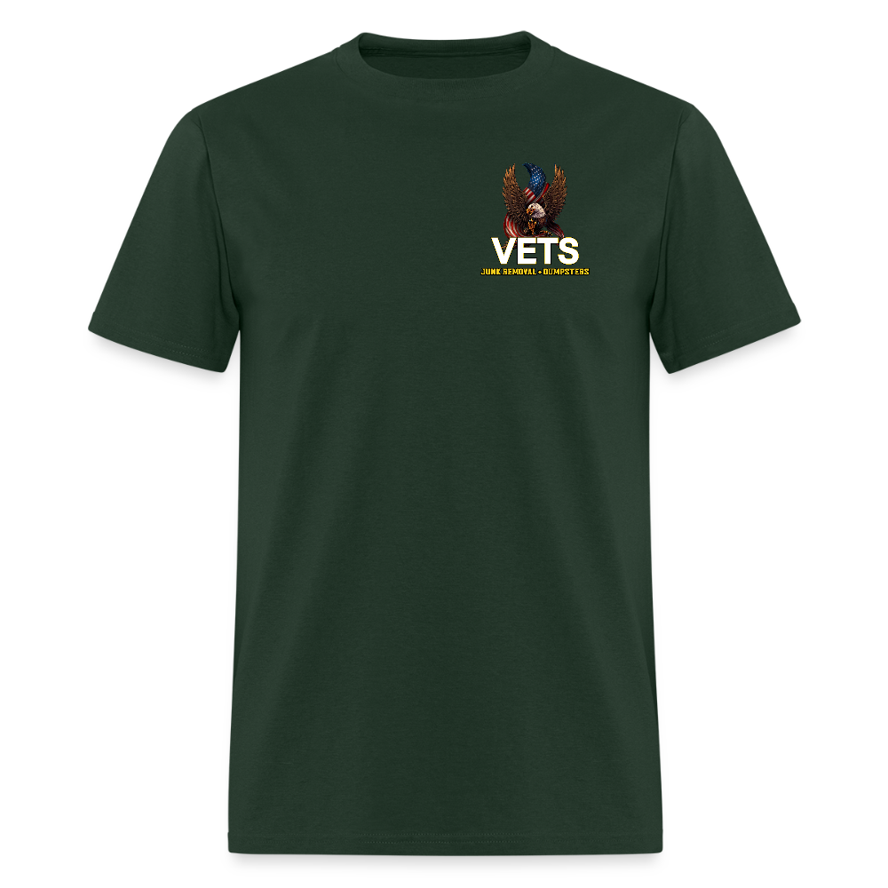 VETS Jacksonville FL Cotton T-Shirt - forest green