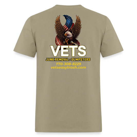 VETS Atlanta Cotton T-Shirt - khaki