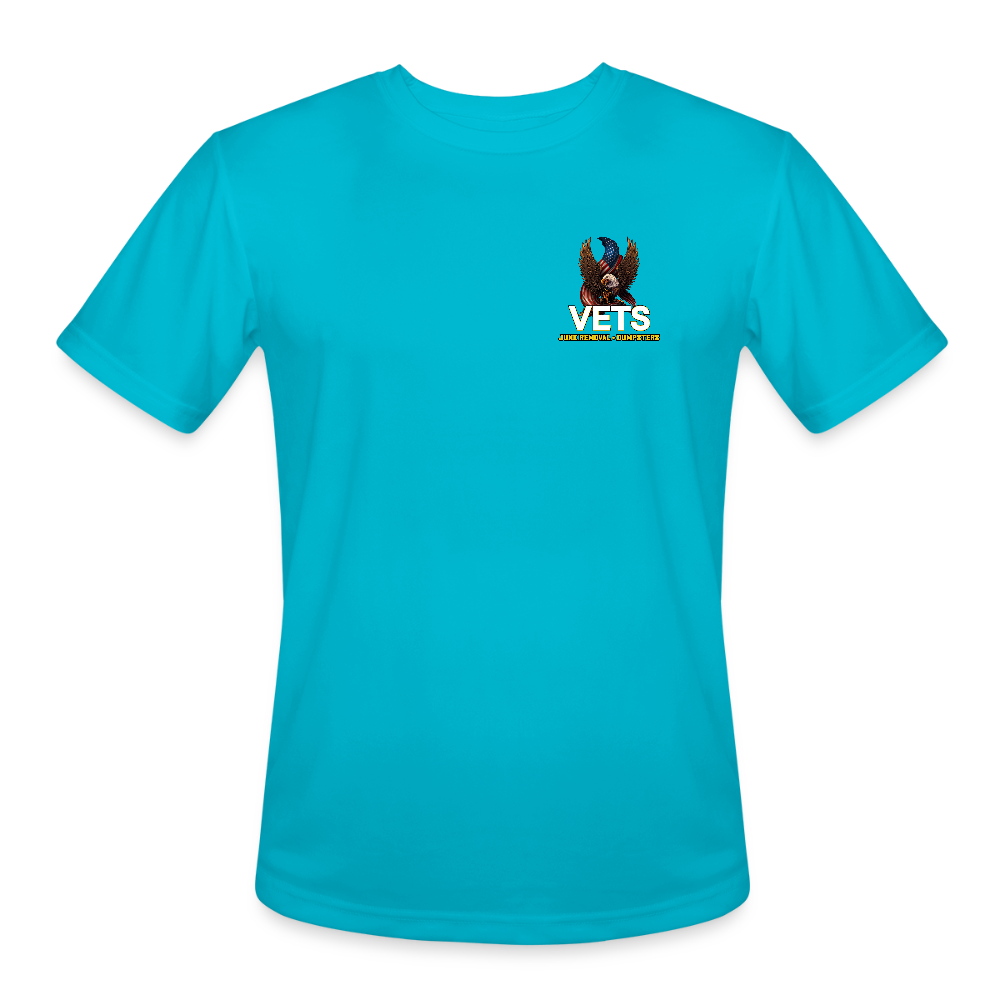 VETS Charlotte Performance T - turquoise