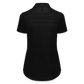 VETS Womens Sports Polo (No Back) - black