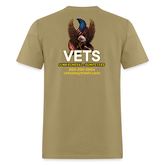 VETS Knoxville Cotton T-Shirt - khaki