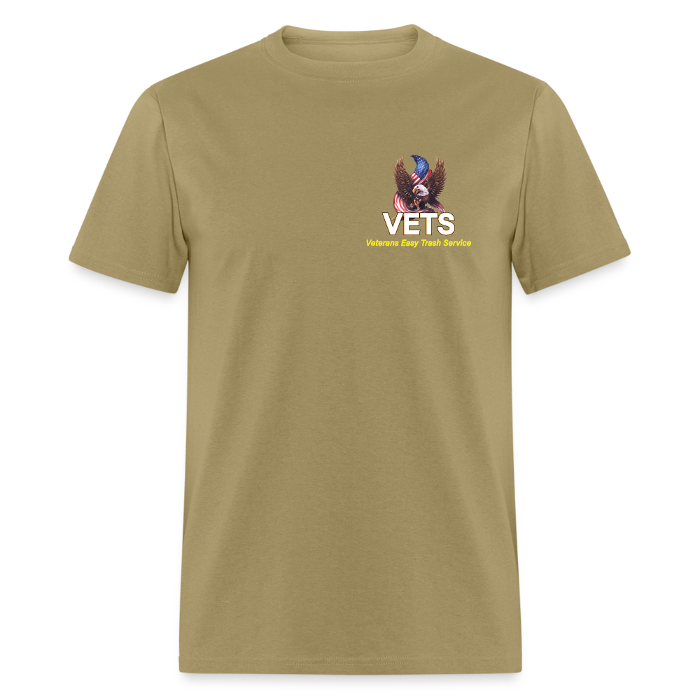 VETS Jacksonville FL Cotton T-Shirt - khaki