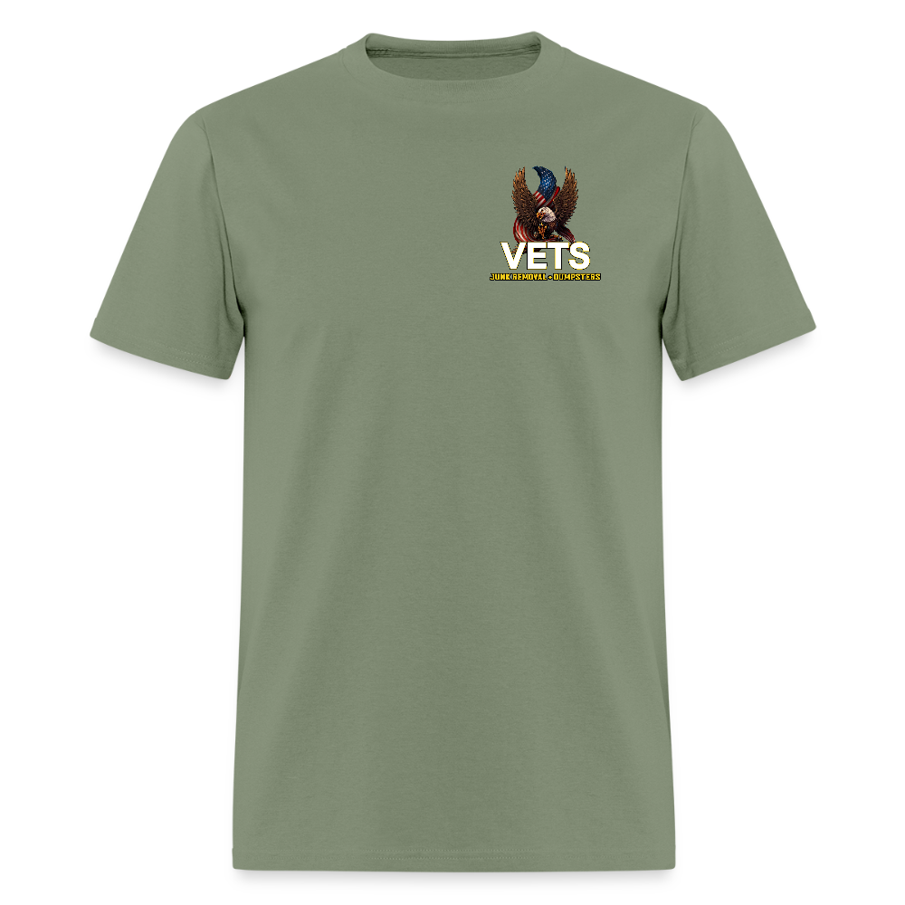 VETS Jacksonville FL Cotton T-Shirt - military green