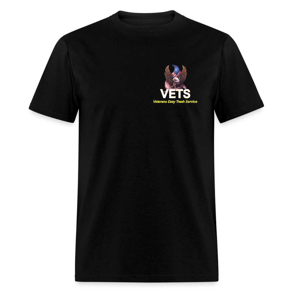 VETS Houston Cotton T-Shirt - black
