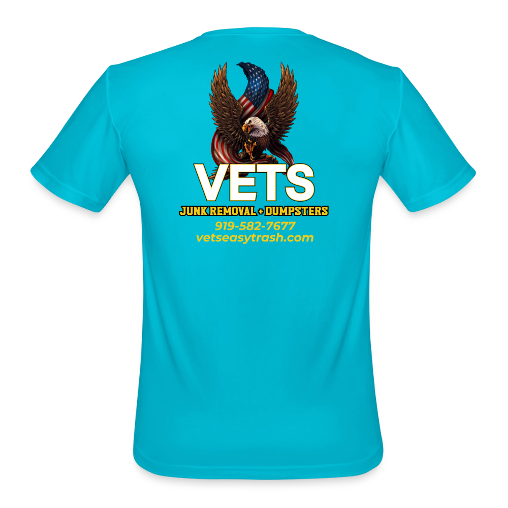 VETS Raleigh Performance T - turquoise