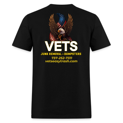 VETS Austin Cotton T-Shirt - black