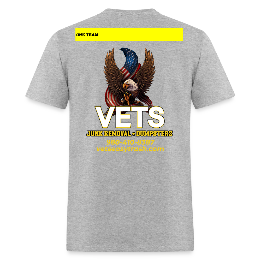 VETS Charlotte High Vis T-Shirt - heather gray