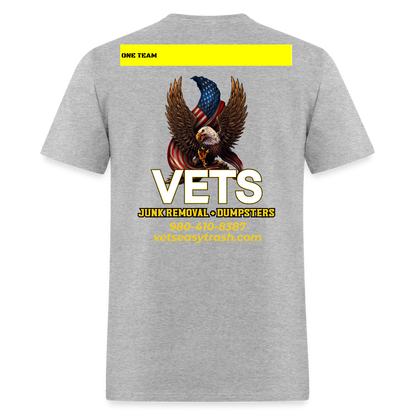 VETS Charlotte High Vis T-Shirt - heather gray