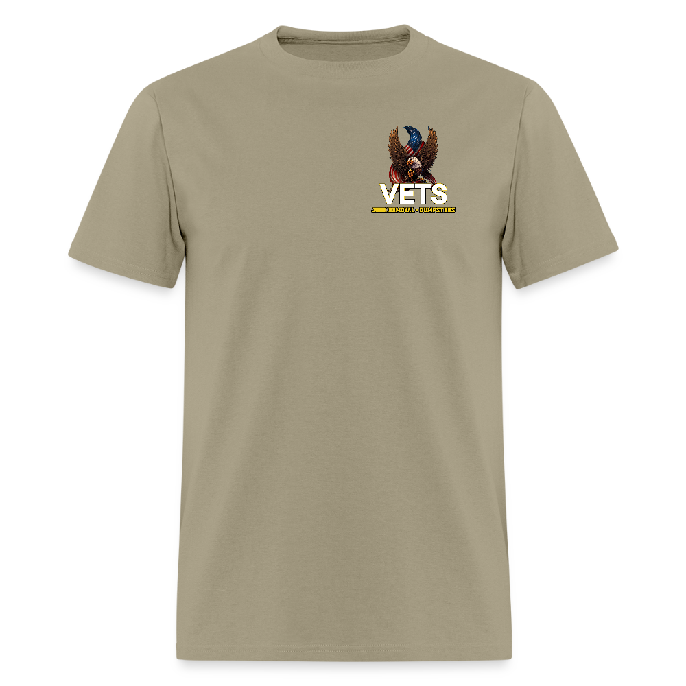 VETS Jacksonville FL Cotton T-Shirt - khaki