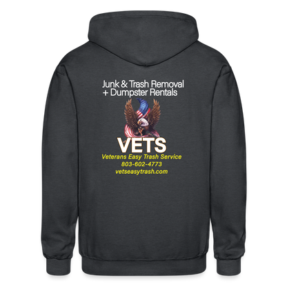 VETS Columbia Hoodie - deep heather